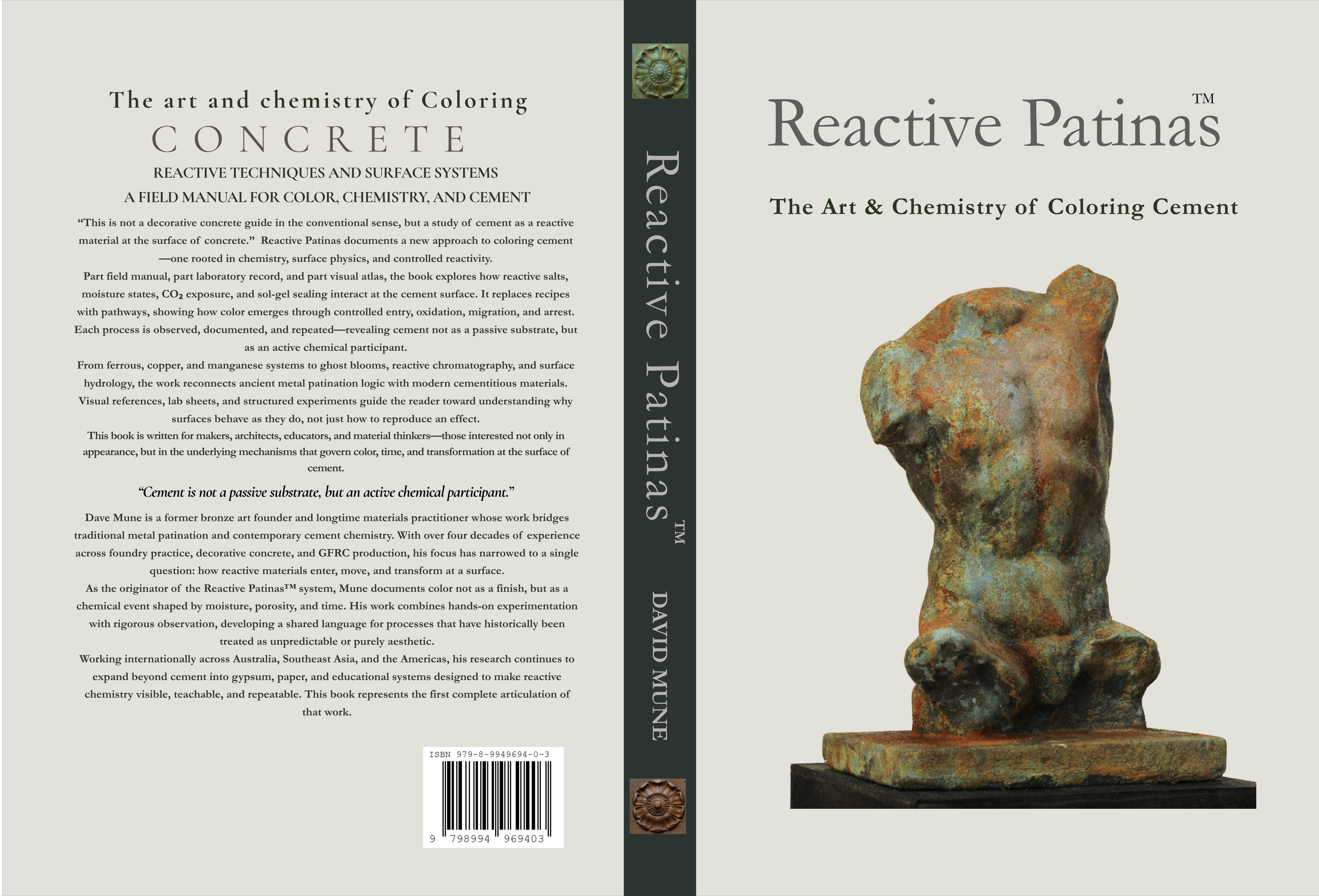 Reactive Patinas™ — The Art & Chemistry of Coloring Cement